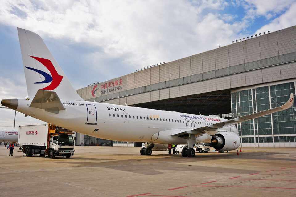 Comac Entregou O Jato C Para A China Eastern Airlines Airway