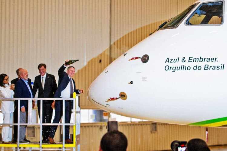 Para Lula Embraer anuncia investimento de US 2 bilhões no Brasil Airway