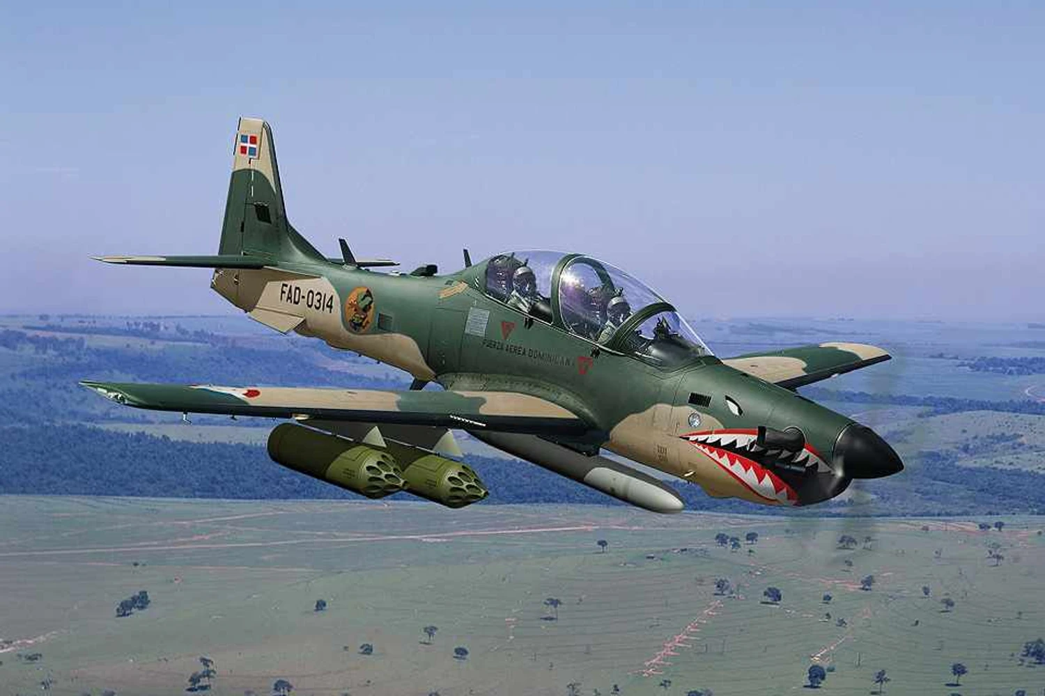 Embraer vende Super Tucano para a República Dominicana