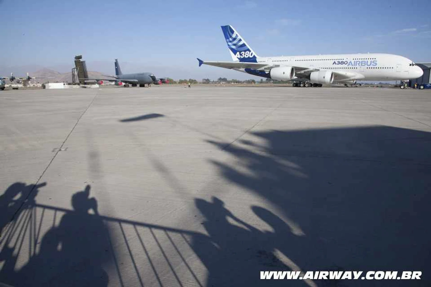 Airbus A380 chega à FIDAE 2014