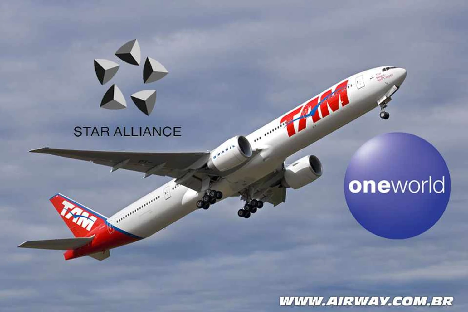 TAM troca Star Alliance por Oneworld