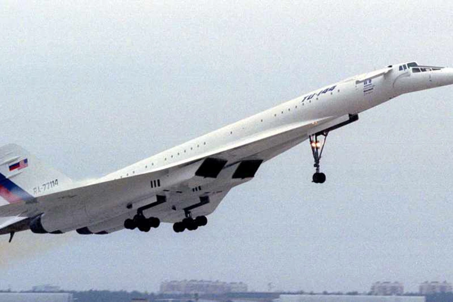 O avião russo Tupolev Tu-144 foi o único concorrente do Concorde. O avião, porém, voou por apenas três anos