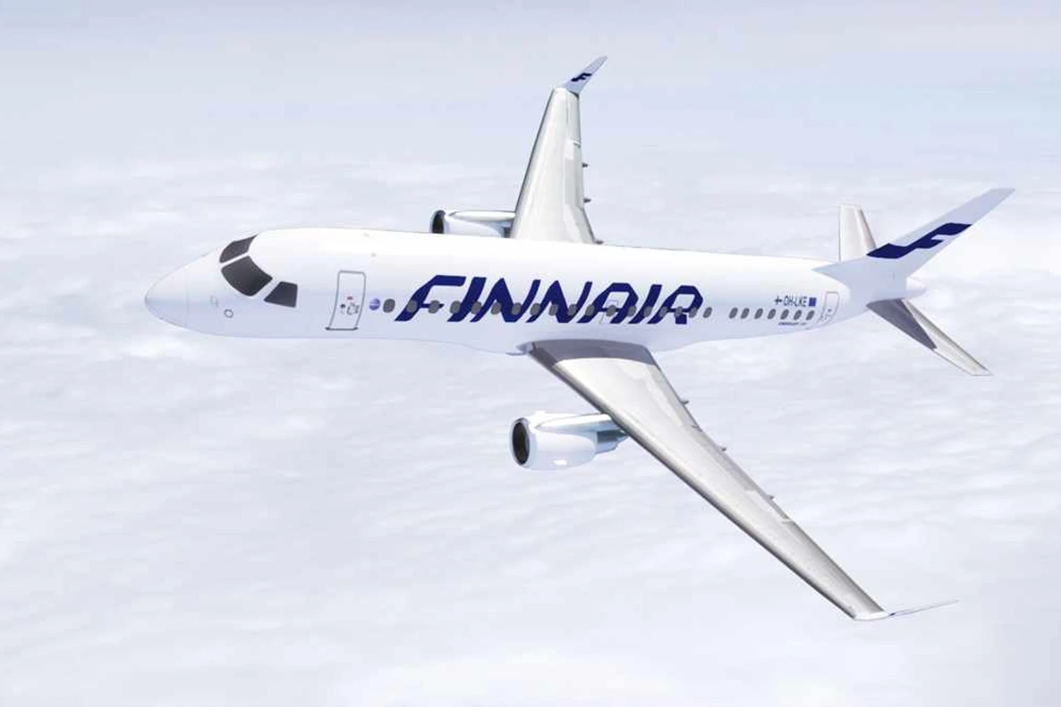 A Finnair possui uma frota de 14 aeronaves Embraer E-170 e E-190 (Foto - Finnair)