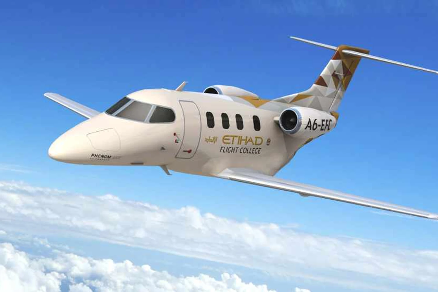 Etihad compra jatinhos Embraer para treinar pilotos