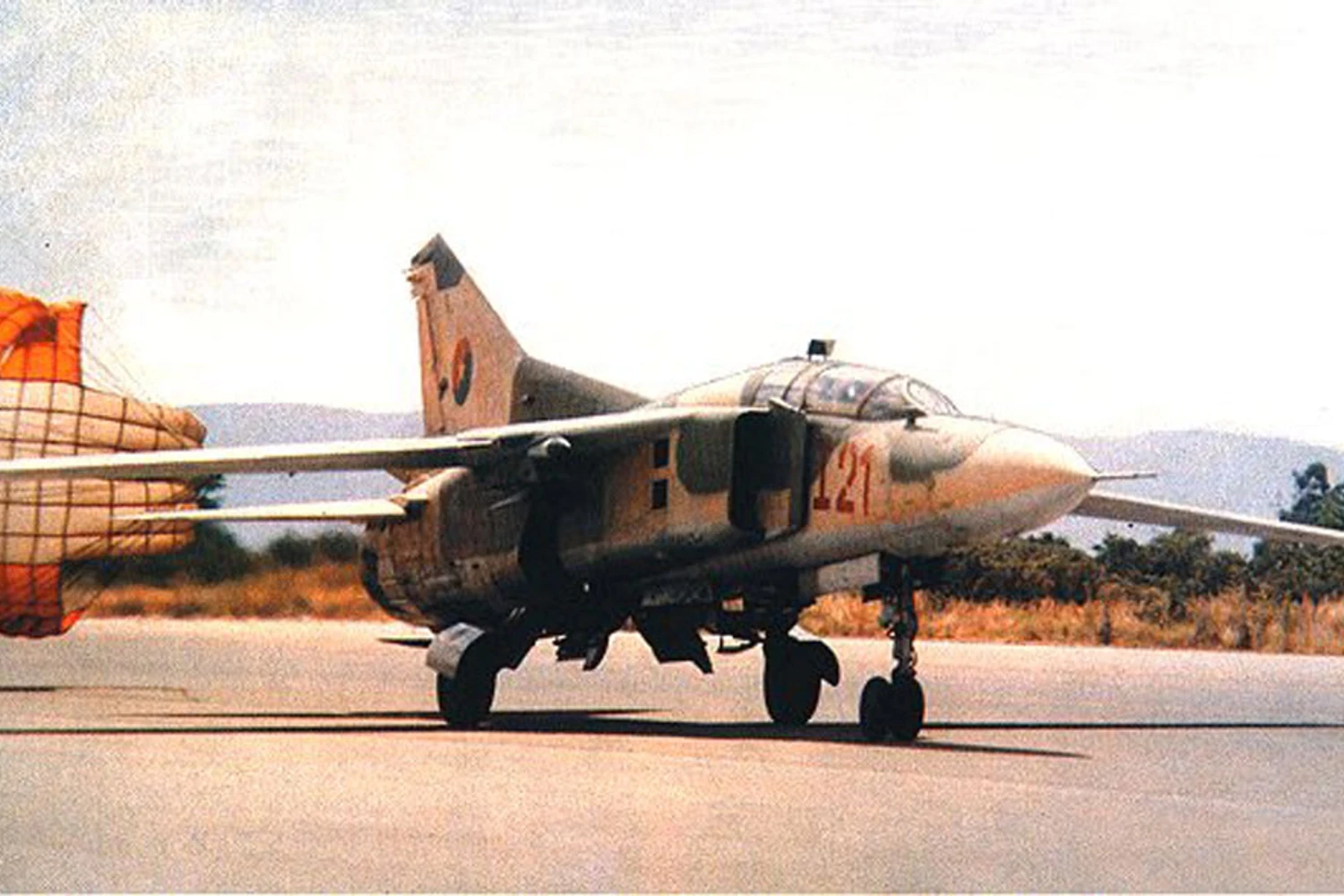 Os MiG-23 cubanos realizaram mais de mil missões da Guerra de Ogaden ao lado da Etiópia