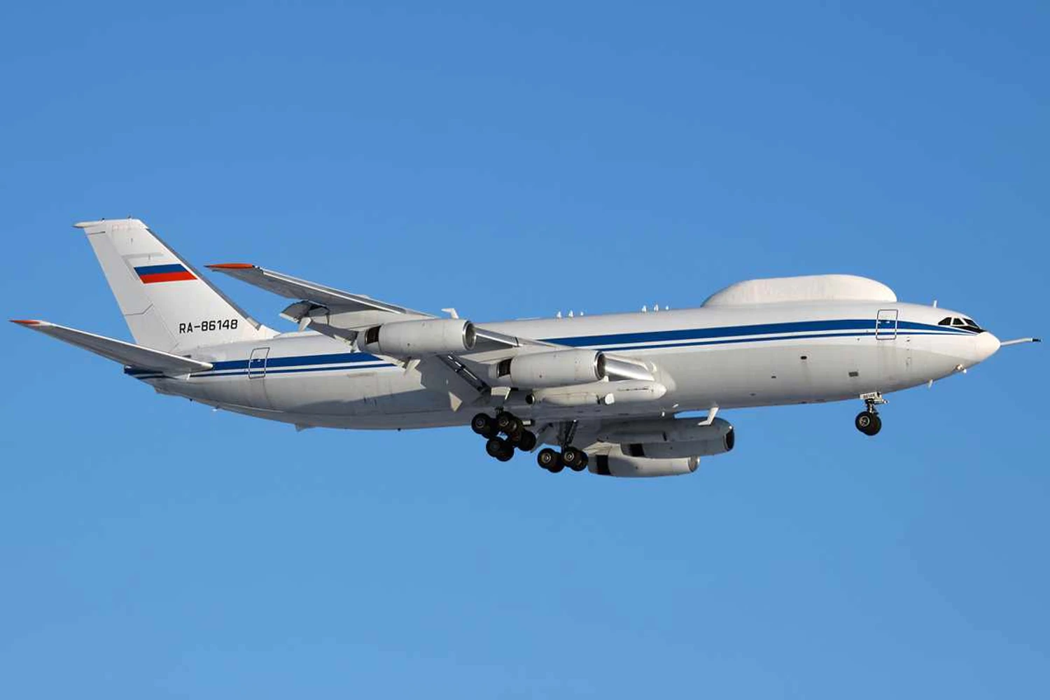 A Força Aérea da Rússia possui quatro Ilyushin Il-80 de controle avançado (Foto - Max Bryansky)