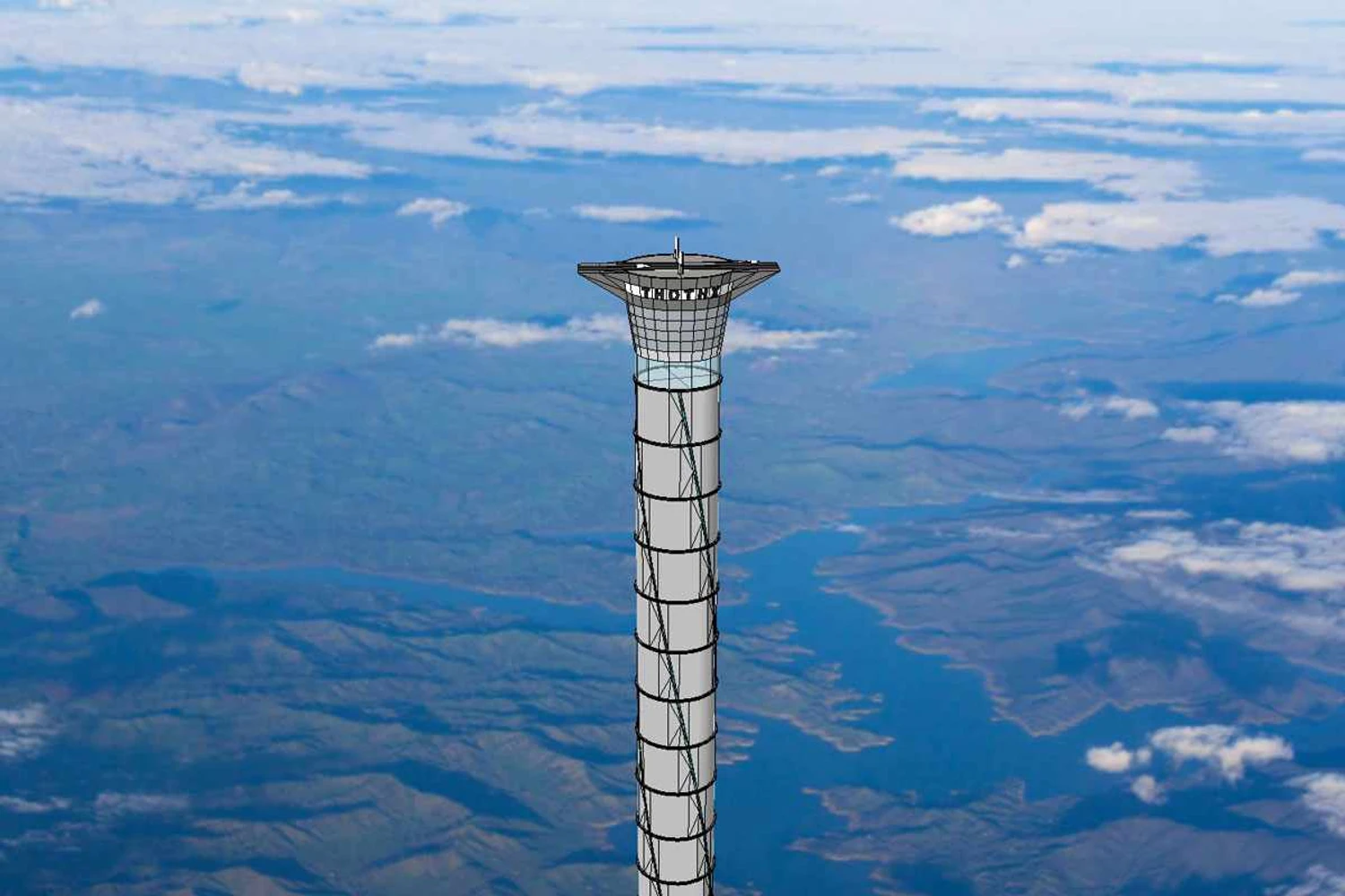 Torre de 20 mil metros é nova aposta para chegar ao espaço