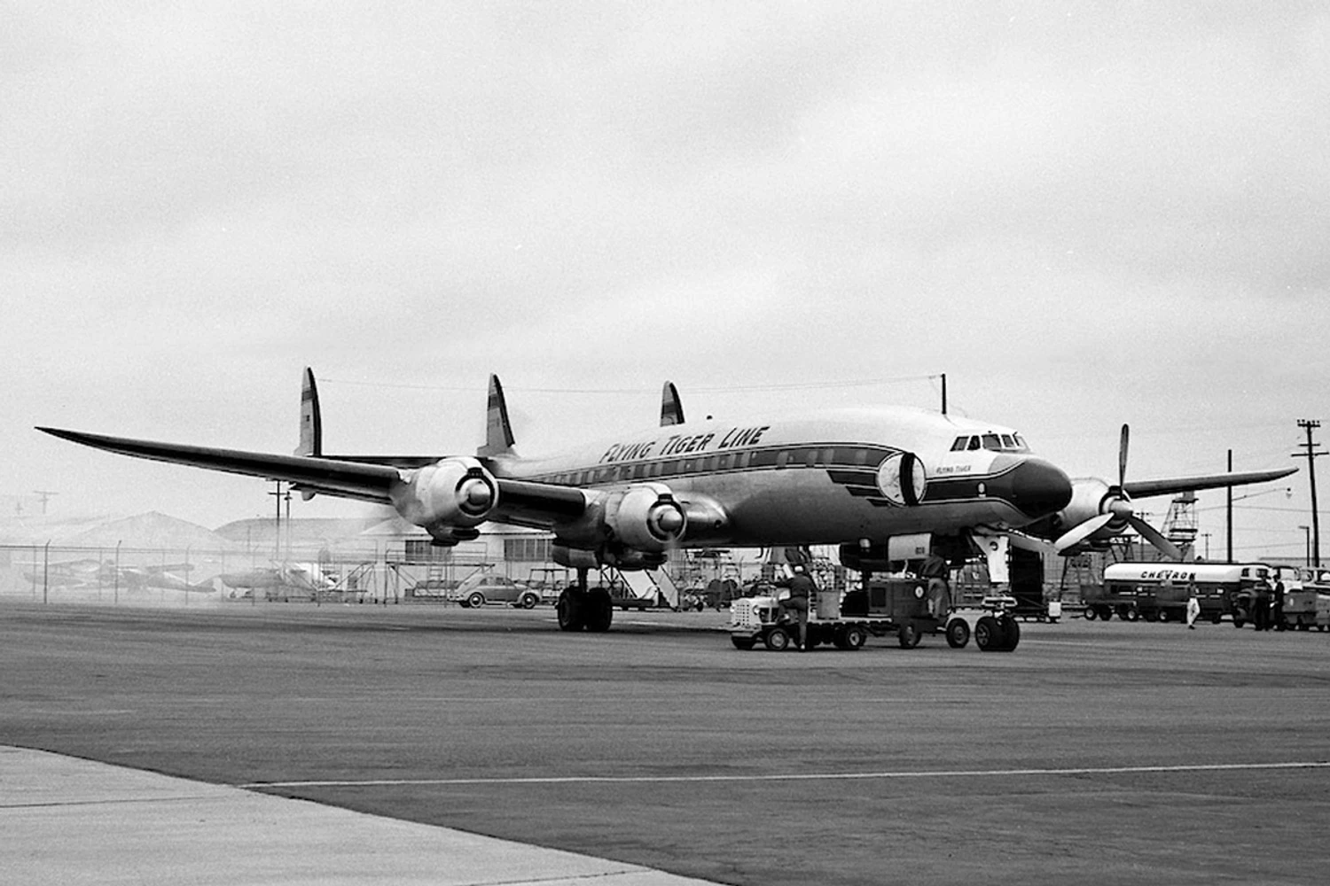 Constellation, da Flying Tigers: em missão militar, avião desapareceu no Pacífico