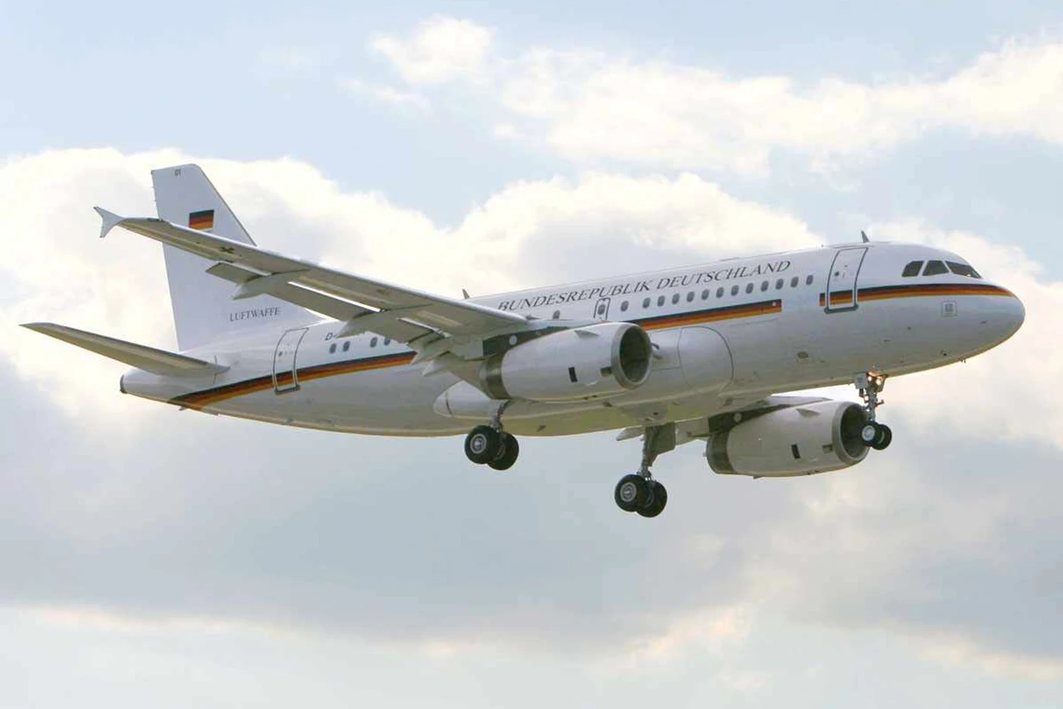 O avião presidencial da Alemanha também é um jato executivo Airbus (Foto - Airbus)