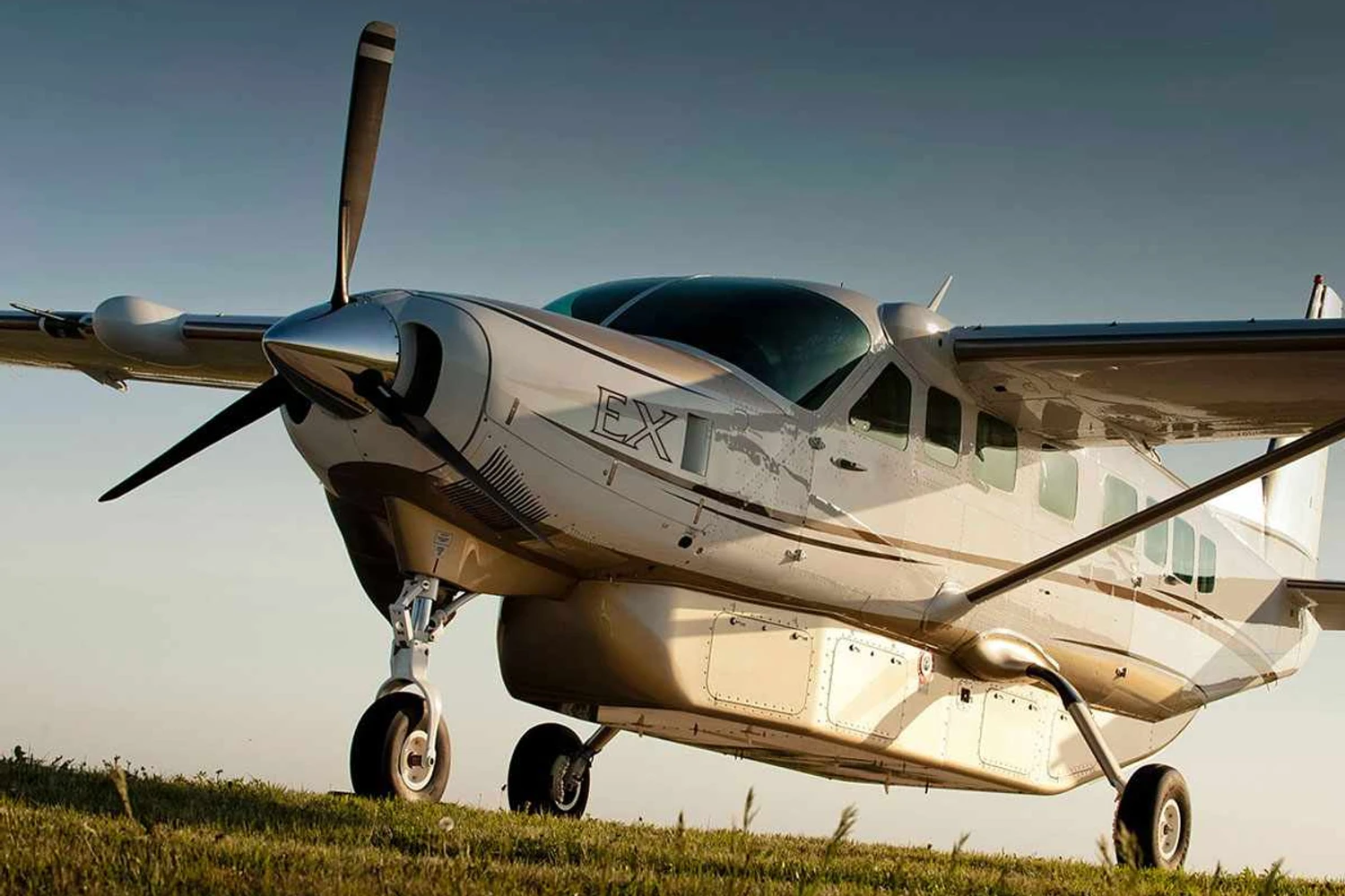 O Cessna Caravan é um dos aviões mais vendidos do mundo. A versão exposta na Labace custa US$ 2,2 milhões (Foto - Cessna)