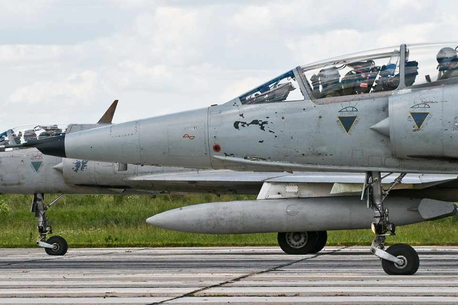 O estado das aeronaves, na FAA há 41 anos, está visivelmente obsoleto (Foto - MirageArgentina)