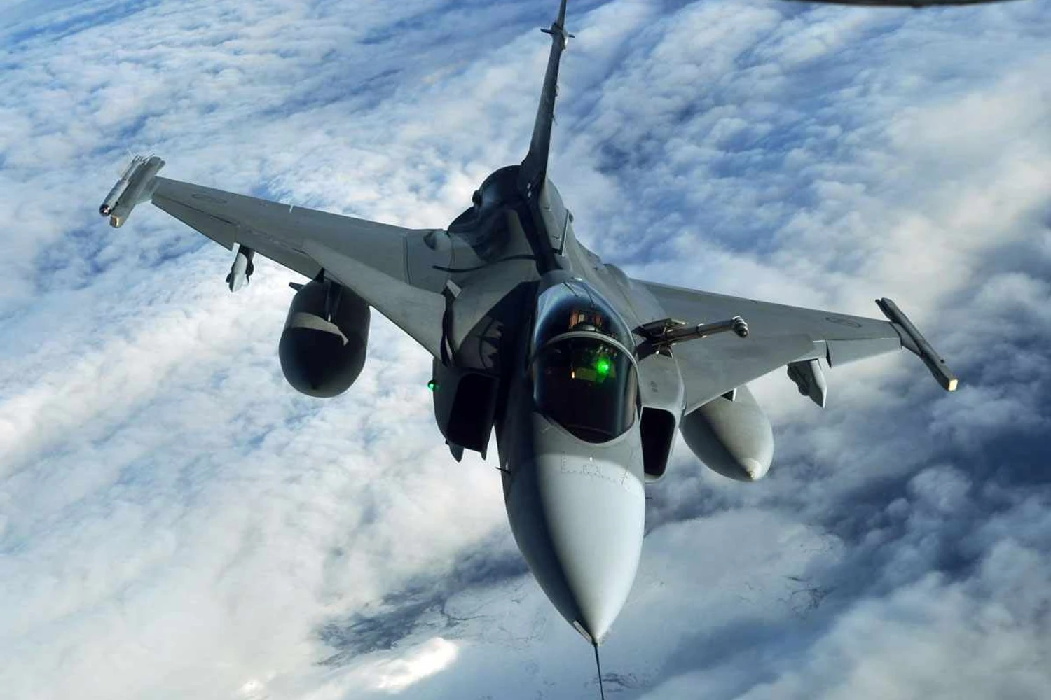 O Gripen entrou em operação em 1997 e já tem cinco operadores, como a República Tcheca (Milan Nykodym)