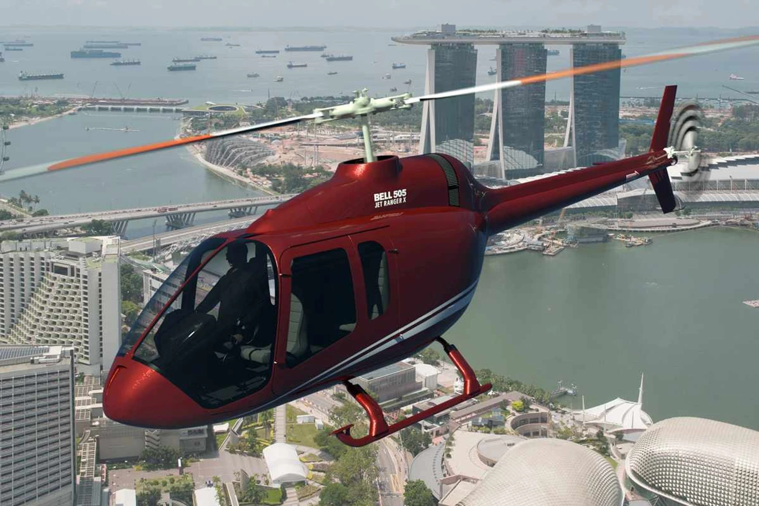 Bell apresenta novo helicóptero executivo no Brasil