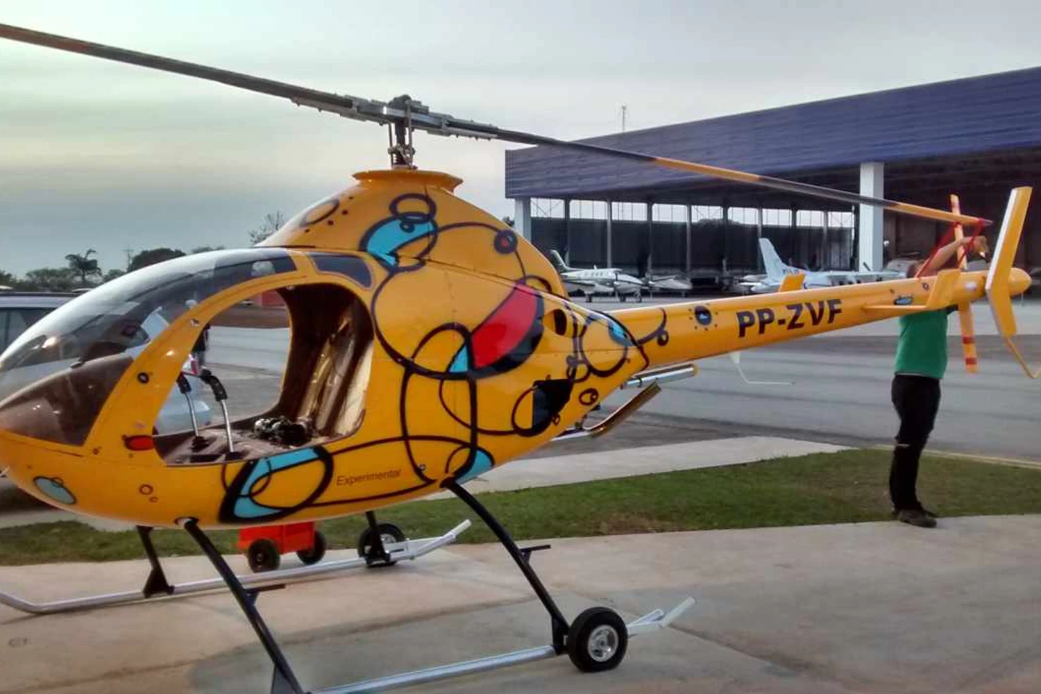 Empresa de Sorocaba lança helicóptero recreativo