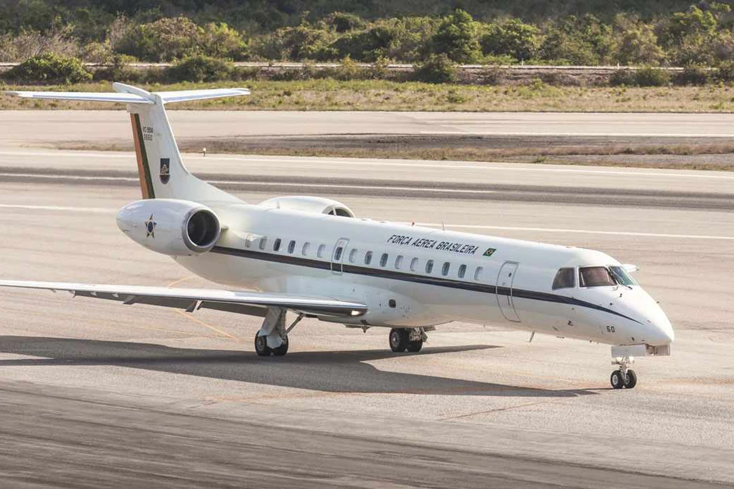As aeronaves oficiais ficam nas bases da FAB em Brasília e no Rio de Janeiro (FAB)