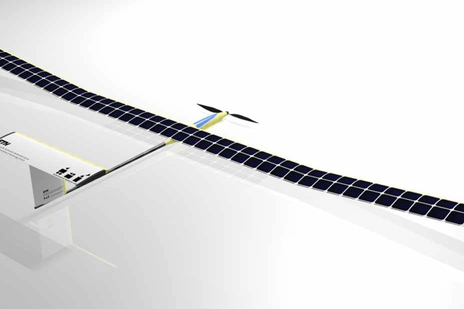As asas do AtlantikSolar são cobertas por painéis fotovoltaicos (Divulgação)