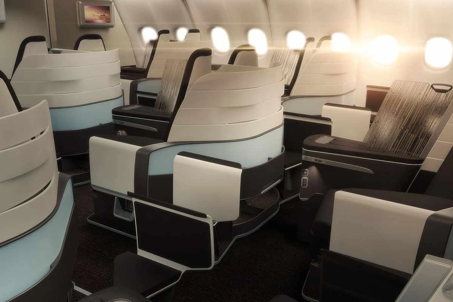 Hawaiian Airlines lança executiva com leitos “concha”