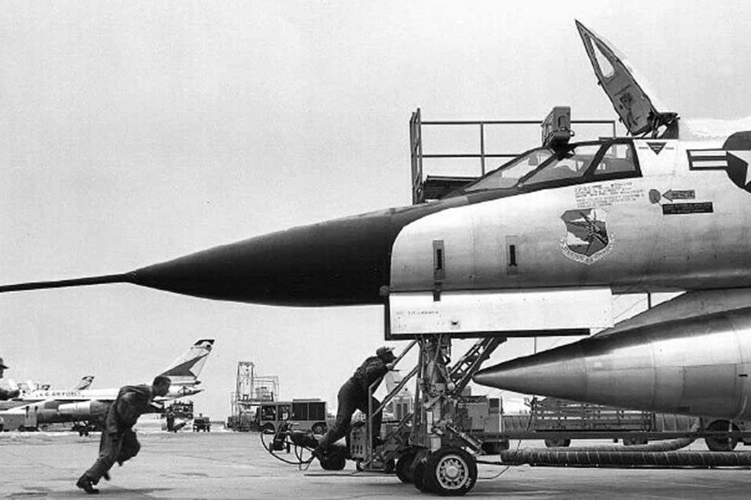 O Hustler era magnífico, mas extremamente caro de manter (USAF)