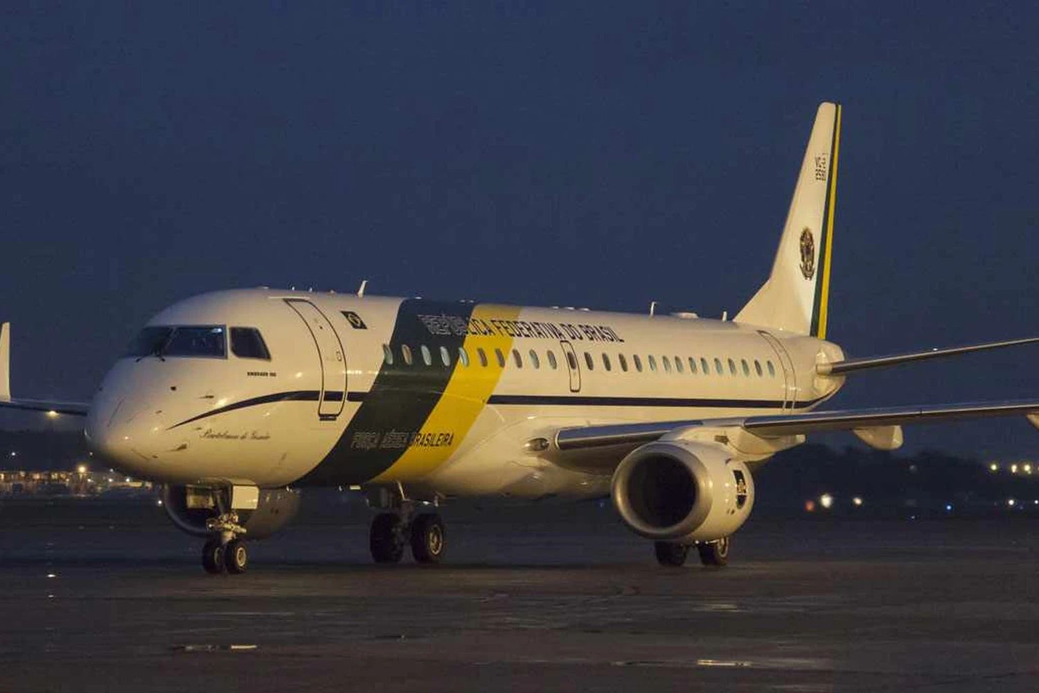 O VC-2 foi utilizado para transportar o papa Francisco, em visita ao Brasil em 2013 (FAB)