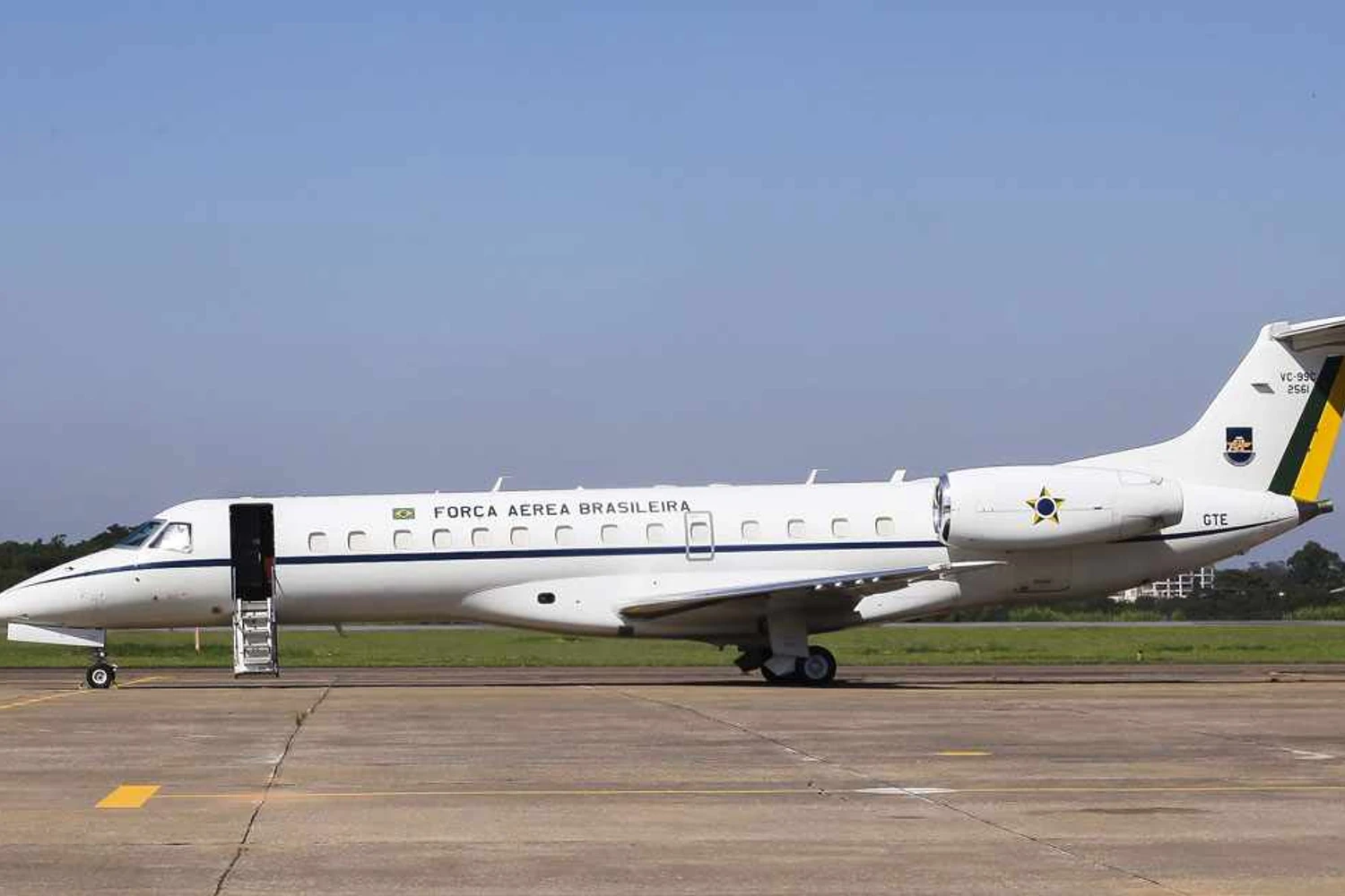 Os jatos VC-99C, para cerca de 40 passageiros, são ideias para o transporte de comitivas oficiais (FAB)