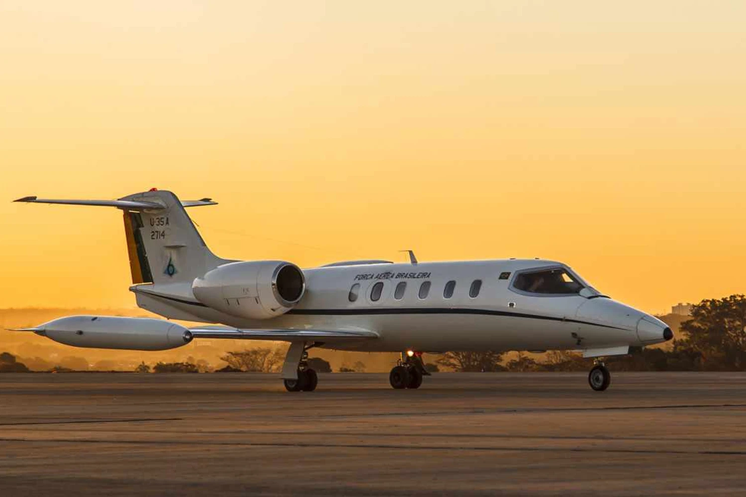 VU-35A é a designação da FAB para o consagrado jato executivo LearJet 35 (FAB)