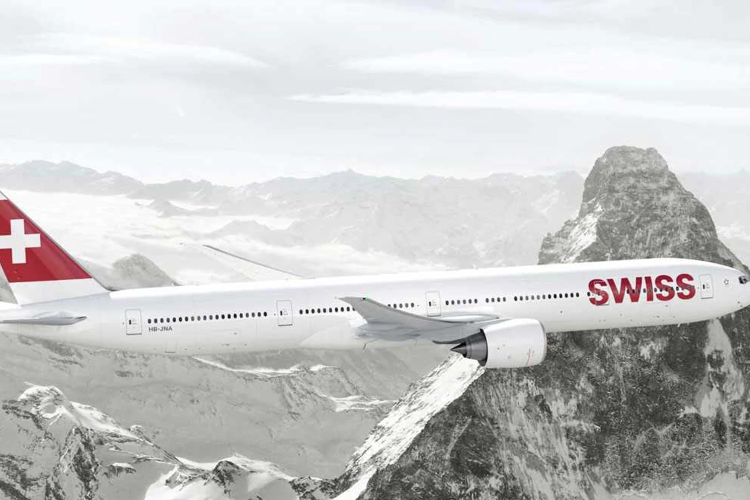 A Swiss passou a voar recentemente para o Brasil com os jatos 777 (Swiss Air)