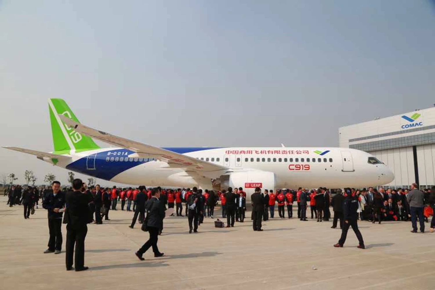 Cada unidade do jato C919 é avaliada em cerca de US$ 68 milhões (COMAC)