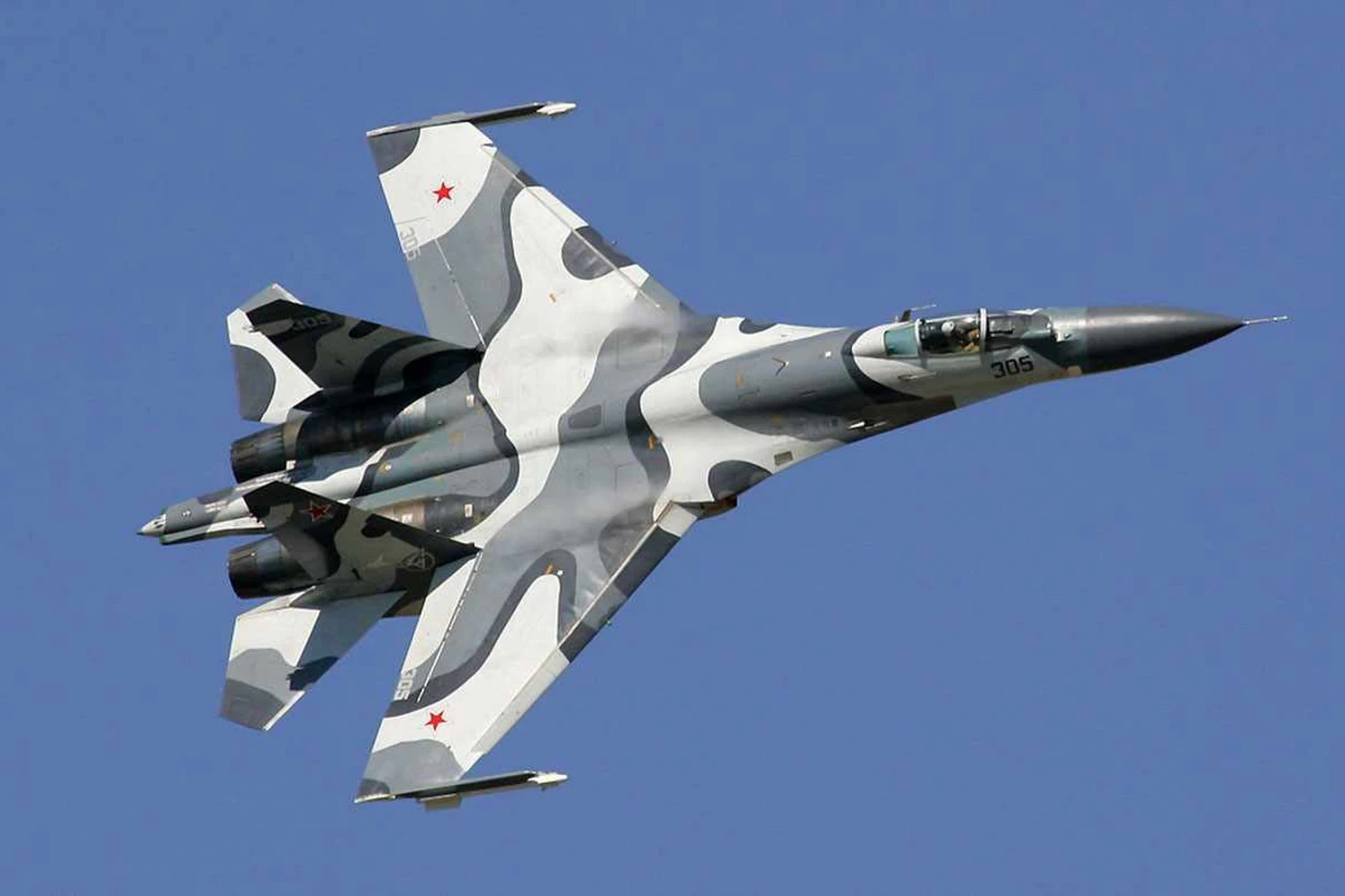 Ficha técnica: Sukhoi SU-27 'Flanker'