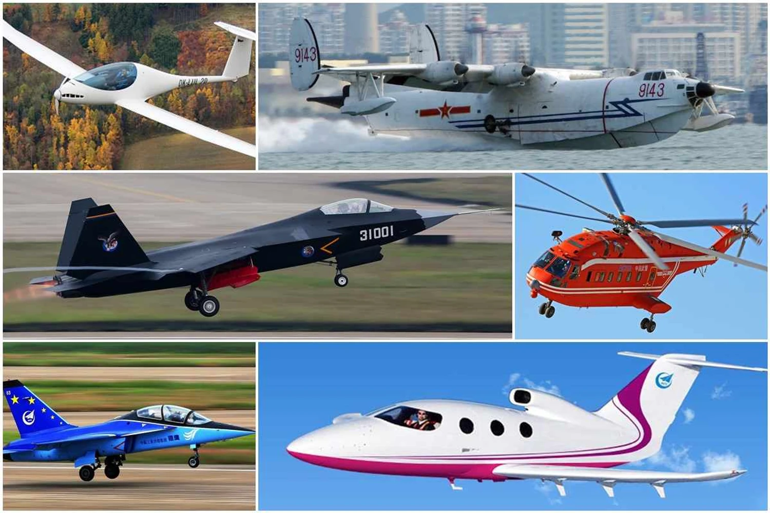 Aviões ‘Made in China’
