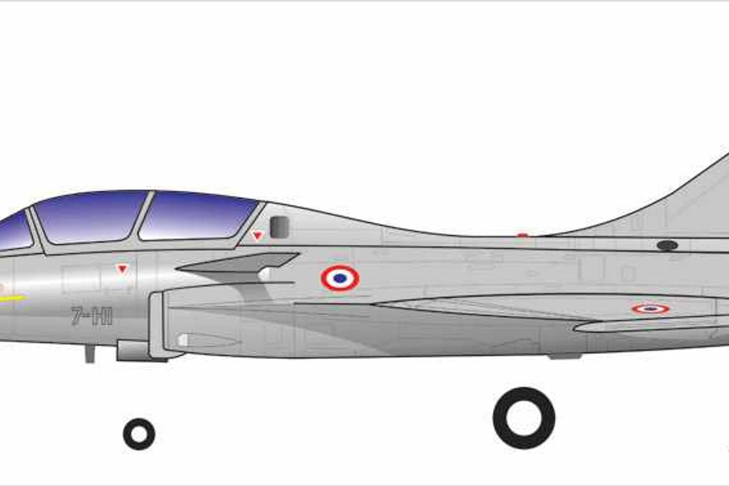 Dassault Rafale - lateral