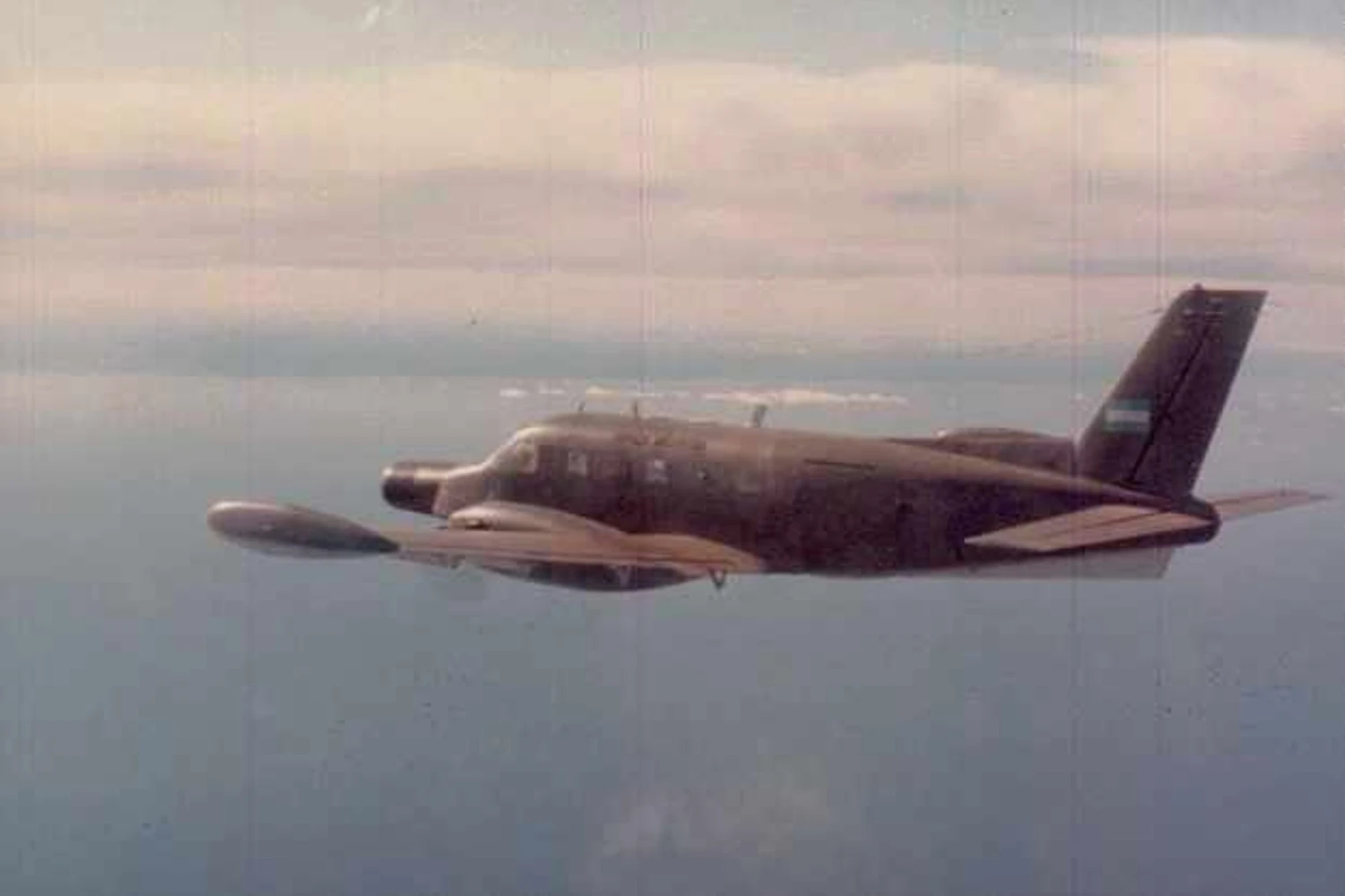 Os Bandeirulhas chegaram à Argentina no auge da Guerra das Malvinas, em abril de 1982 (FAA)