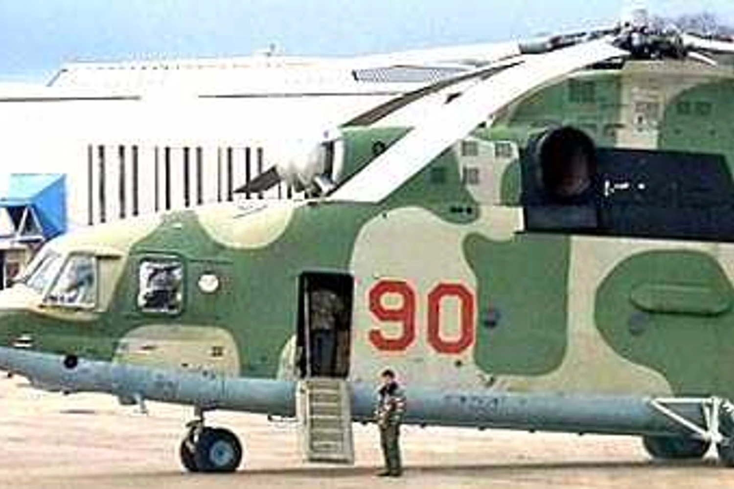 O tamanho do Mi-26 é impressionante