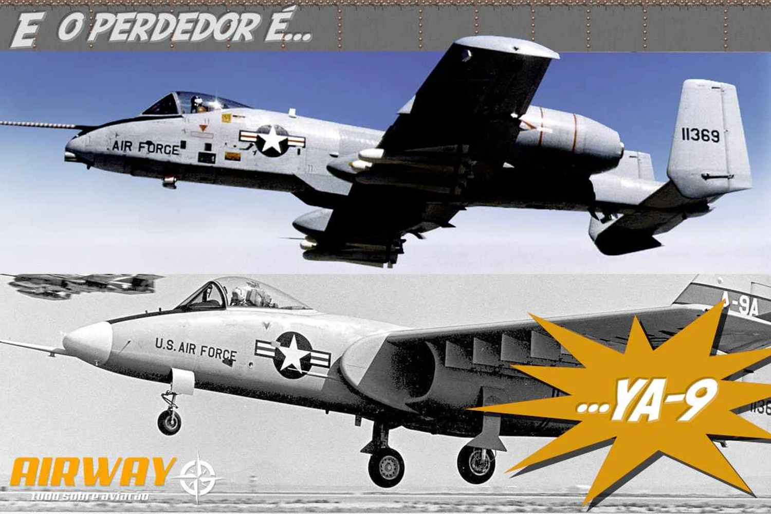 Feiosos, tanto o A-9 quanto A-10 foram projetados para oferecer um imenso poder de fogo à USAF