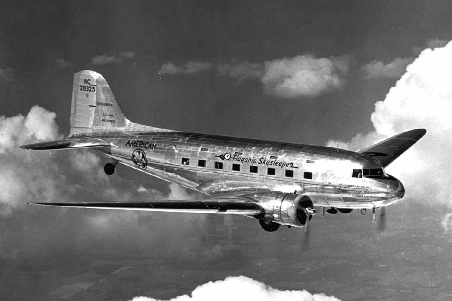 A American Airlines foi o cliente lançador do DC-3 (Domínio Público)