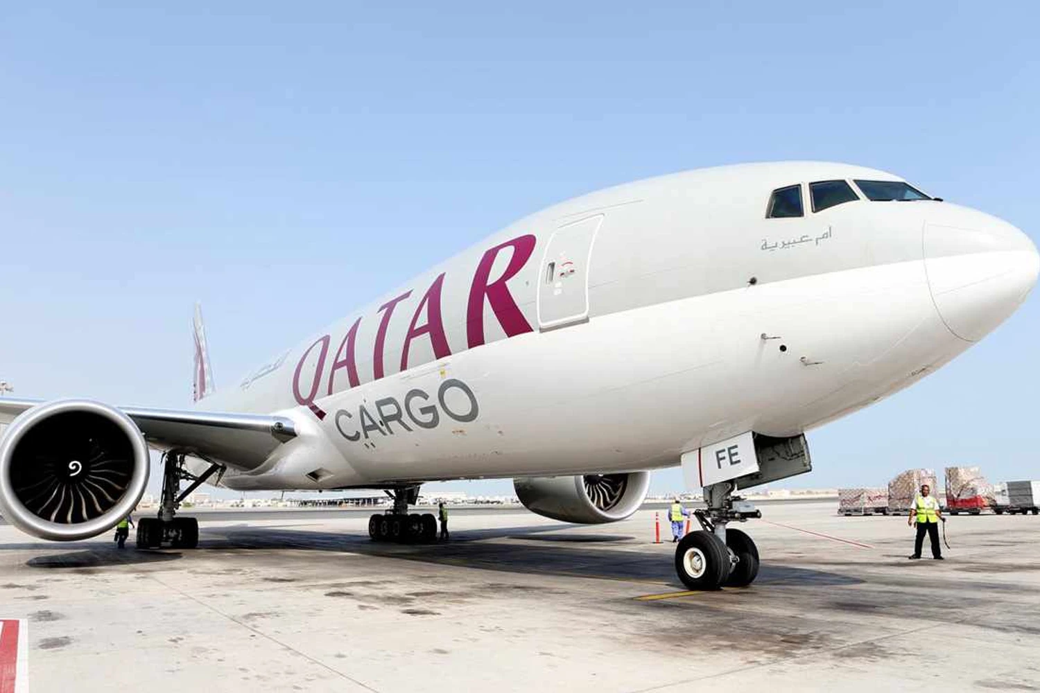 A Qatar Airways Cargo é outra companhia que aproveitou muito bem a demanda do Oriente Médio (Divulgação)