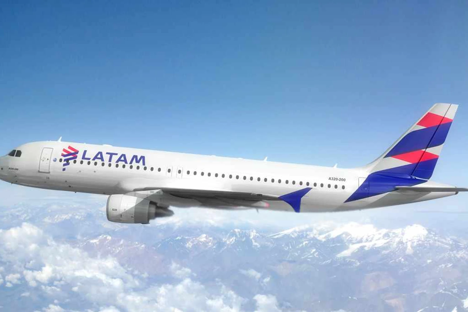 Airbus A320 da Latam (Divulgação)