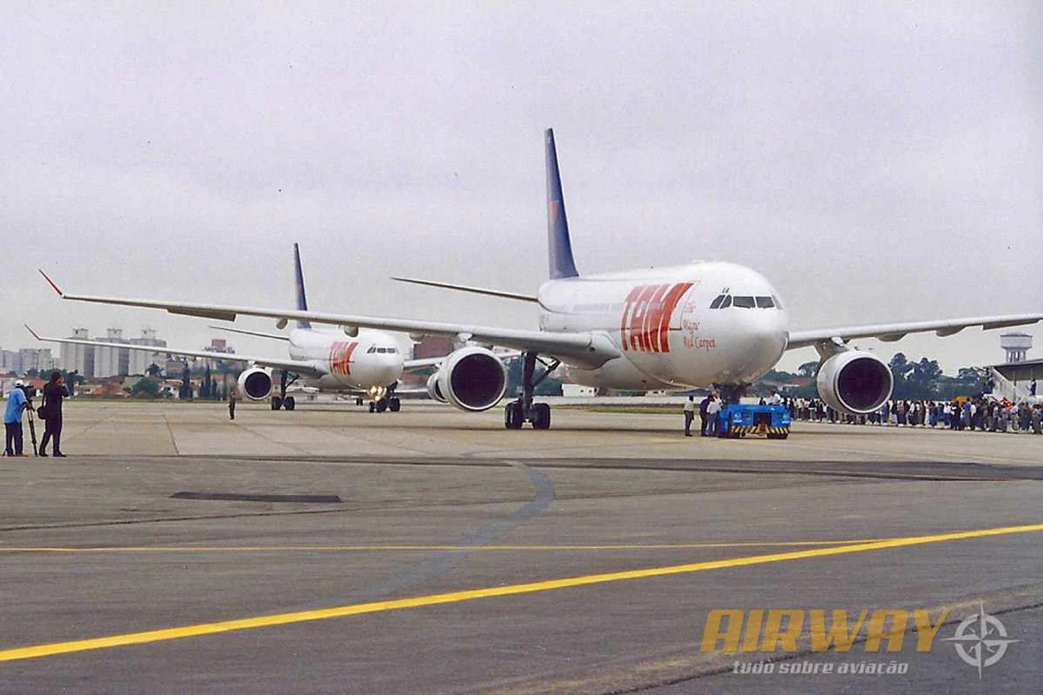 Há 25 anos pousavam no Brasil os primeiros Airbus A330 a operar no país
