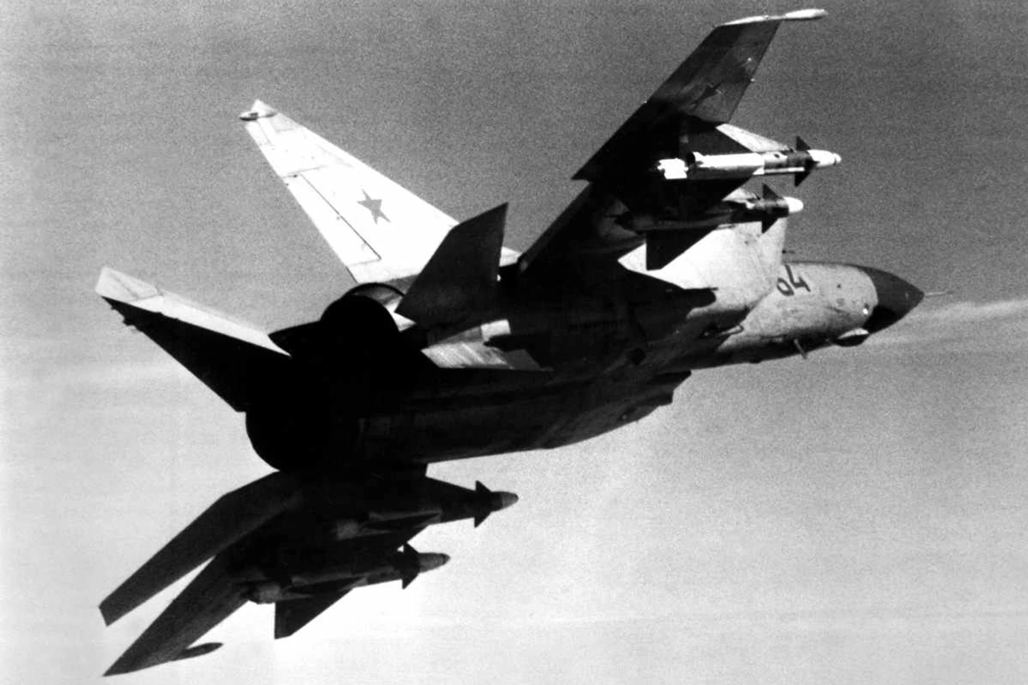 O MiG-25 era incrivelmente rápido, mas apenas por alguns minutos (Domínio Público)