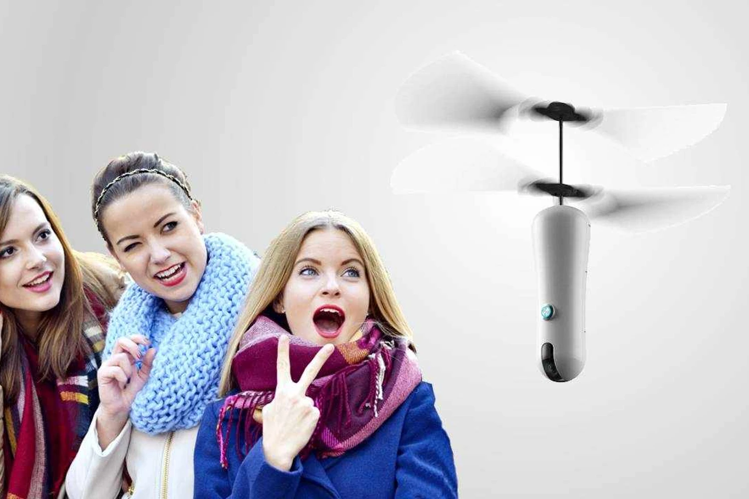ROAM-e, o “pau de selfie” voador