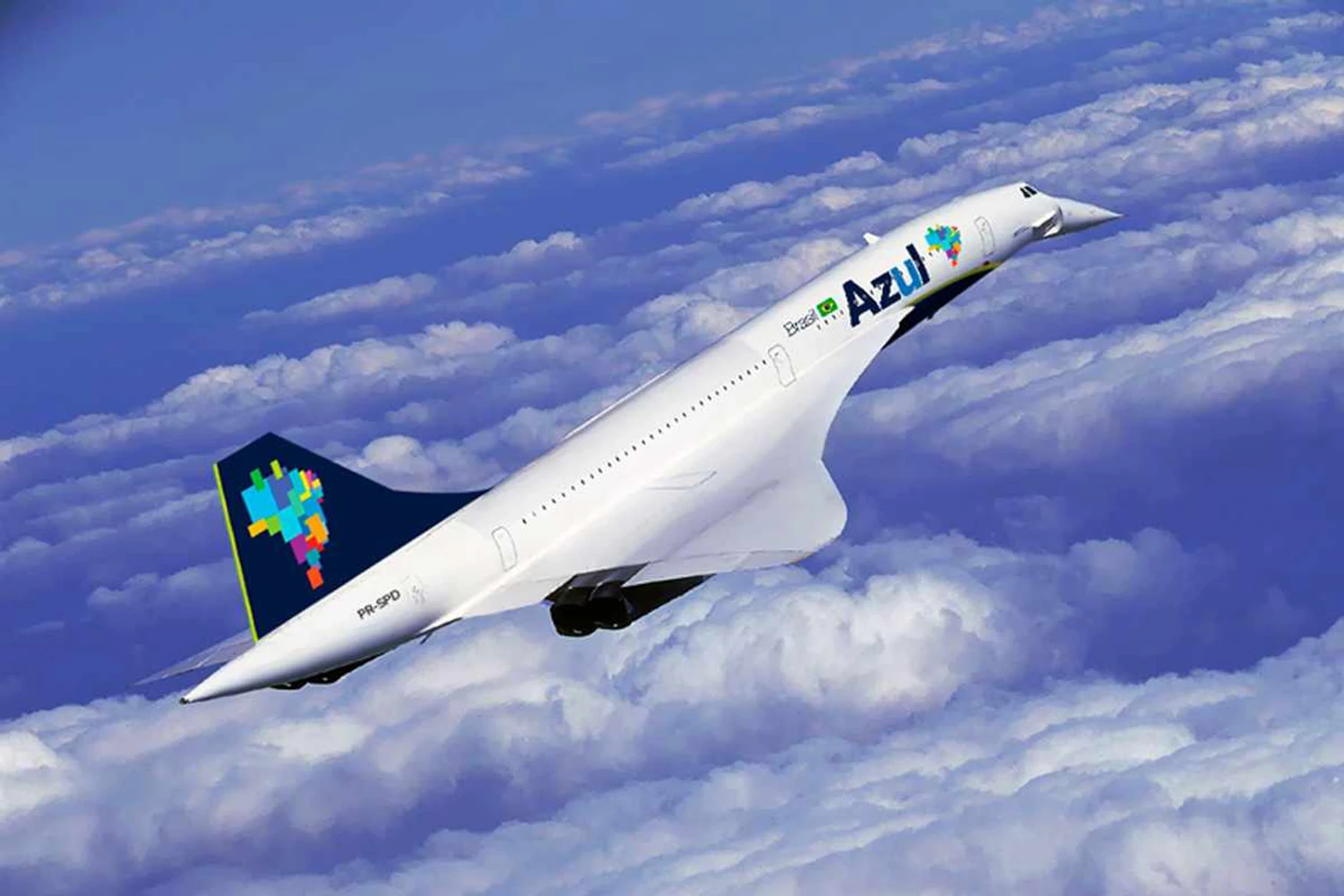 No dia da mentira, Azul anuncia retorno do Concorde