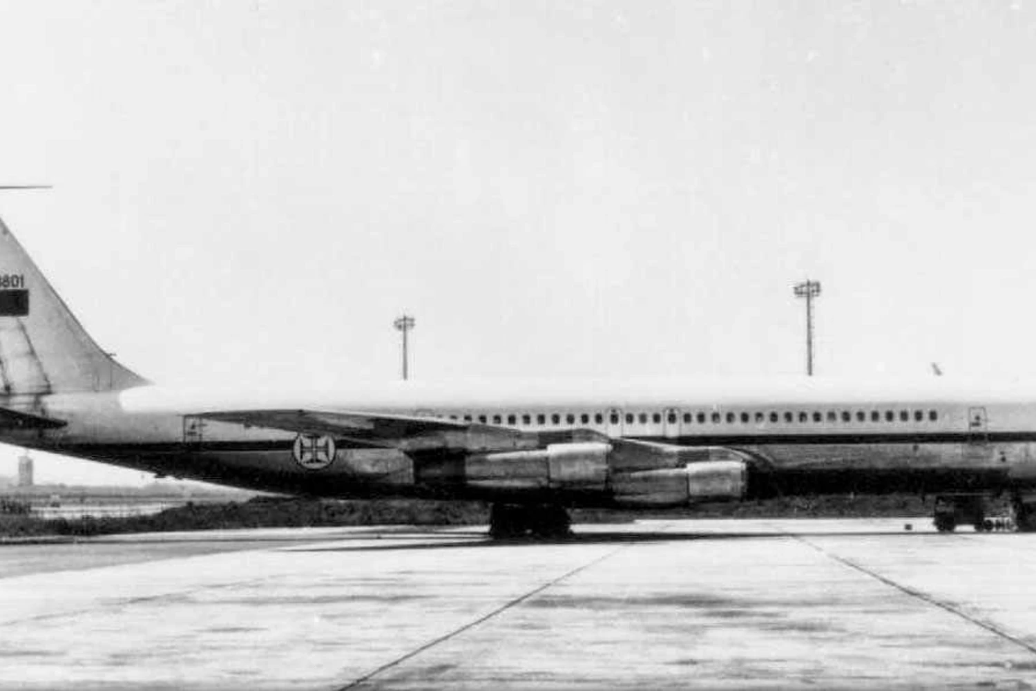 Portugal operou dois Boeing 707 durante a guerra na África (Domínio Público)