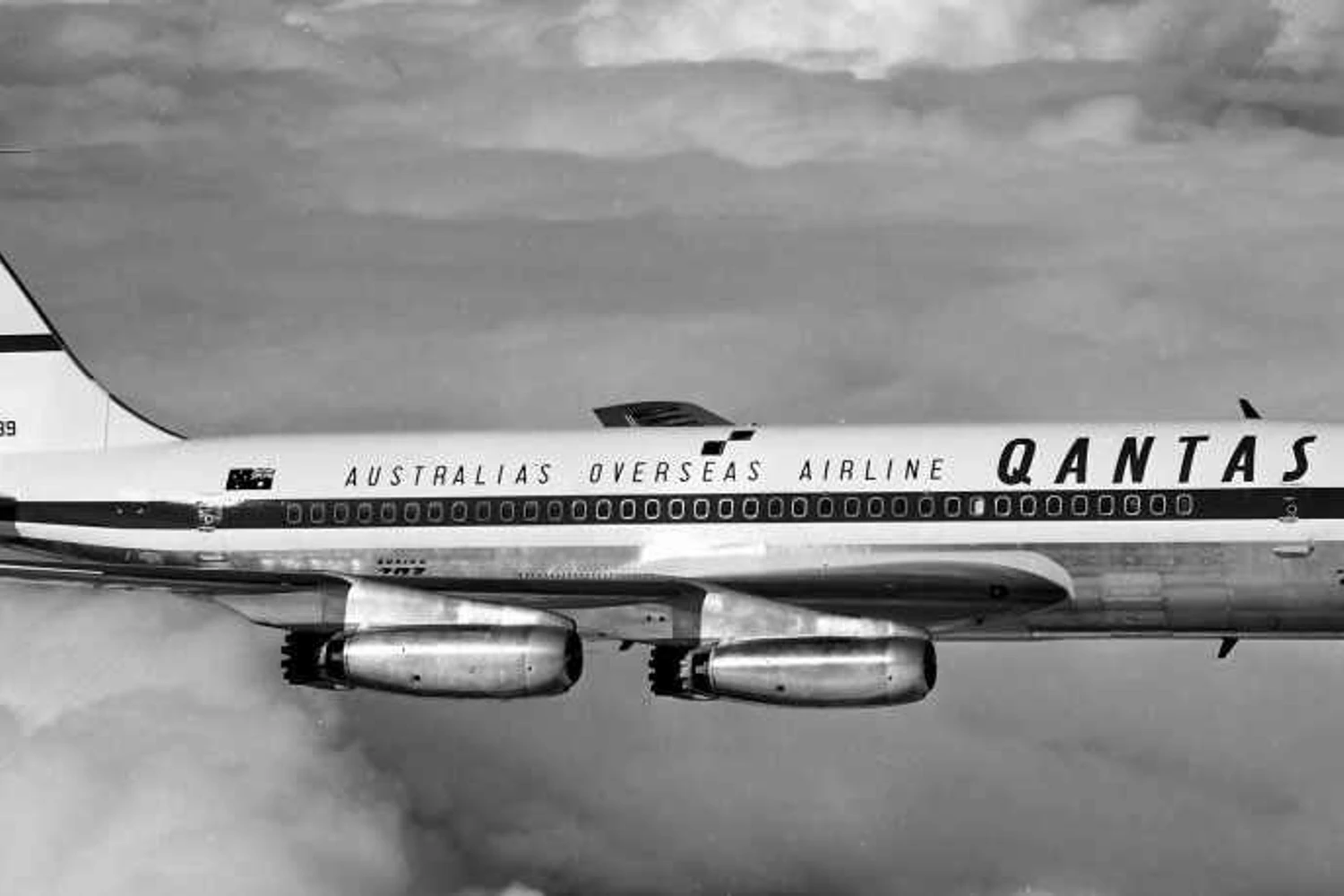 O 707 foi o primeiro jato comercial da Boeing; muitos ainda seguem voando (Domínio Público)