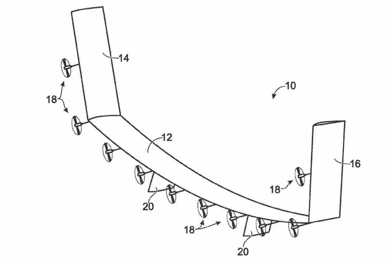 Será que a ideia da Boeing decola um dia? (US Patent &amp; Trademark Office)