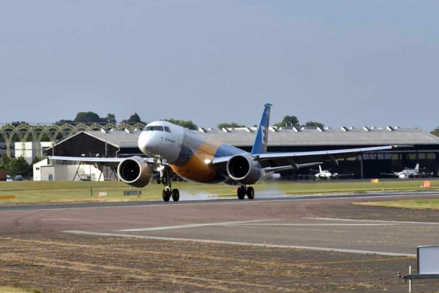 Além do E190-E2, a Embraer também trabalha nos novos modelos E175 e E195 (Embraer)