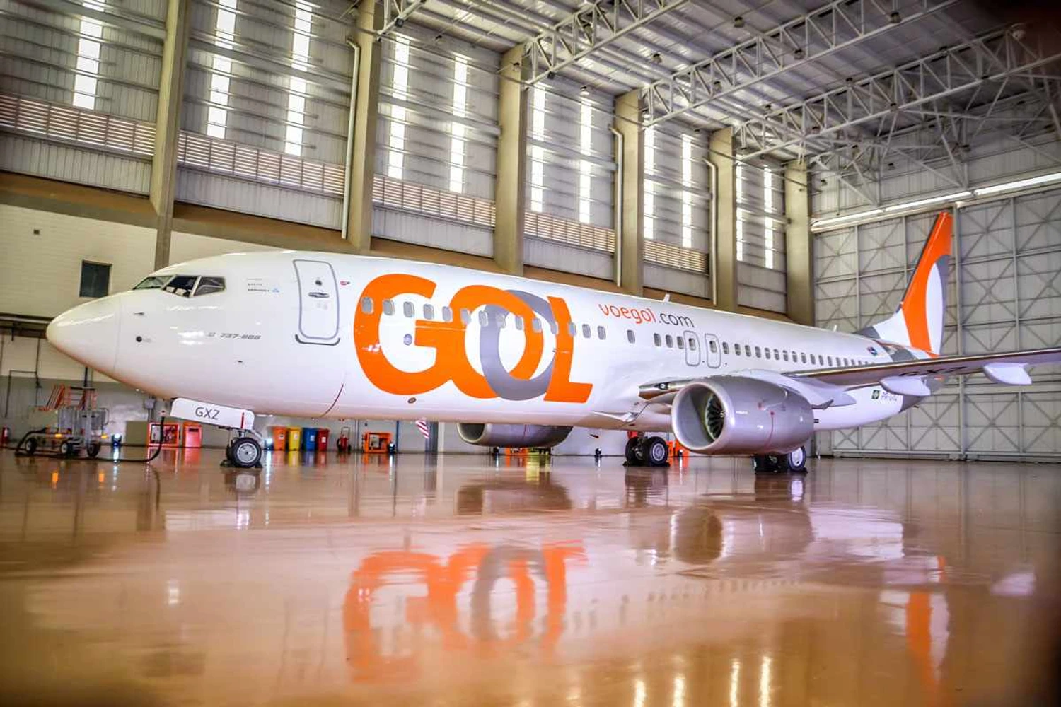 GOL é autorizada a realizar manutenção pesada em seus aviões