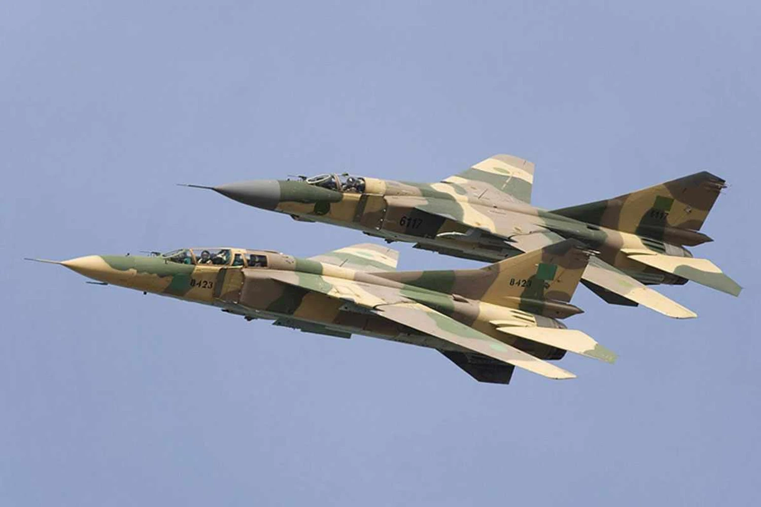 O MiG-23 opera principalmente na África e Oriente Médio (Divulgação)