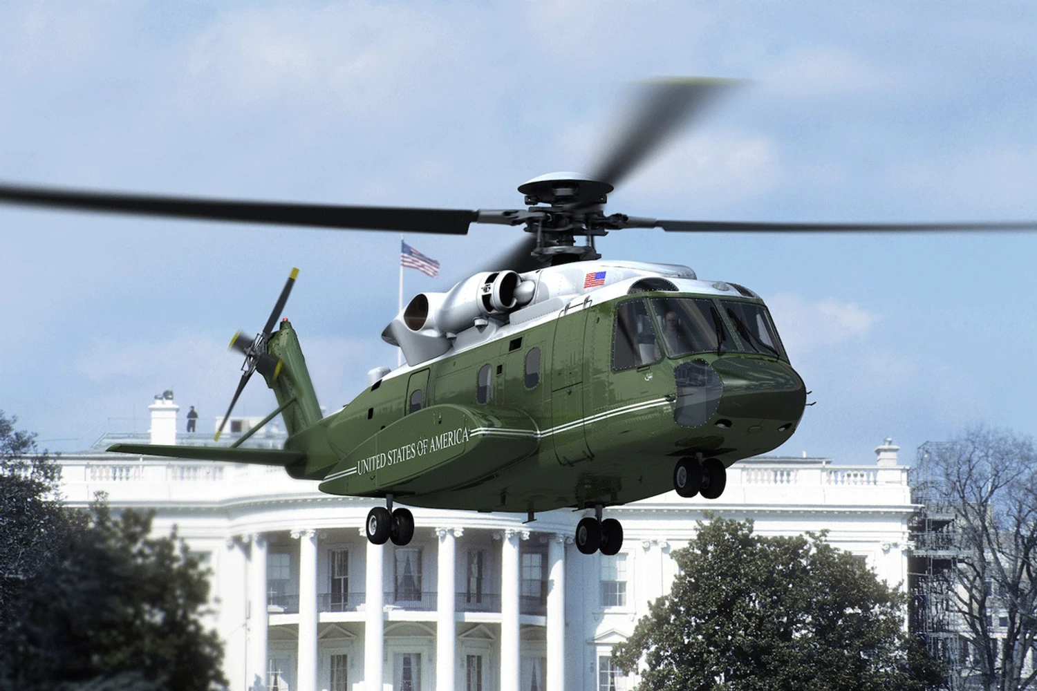 EUA aprovam projeto de novo helicóptero presidencial