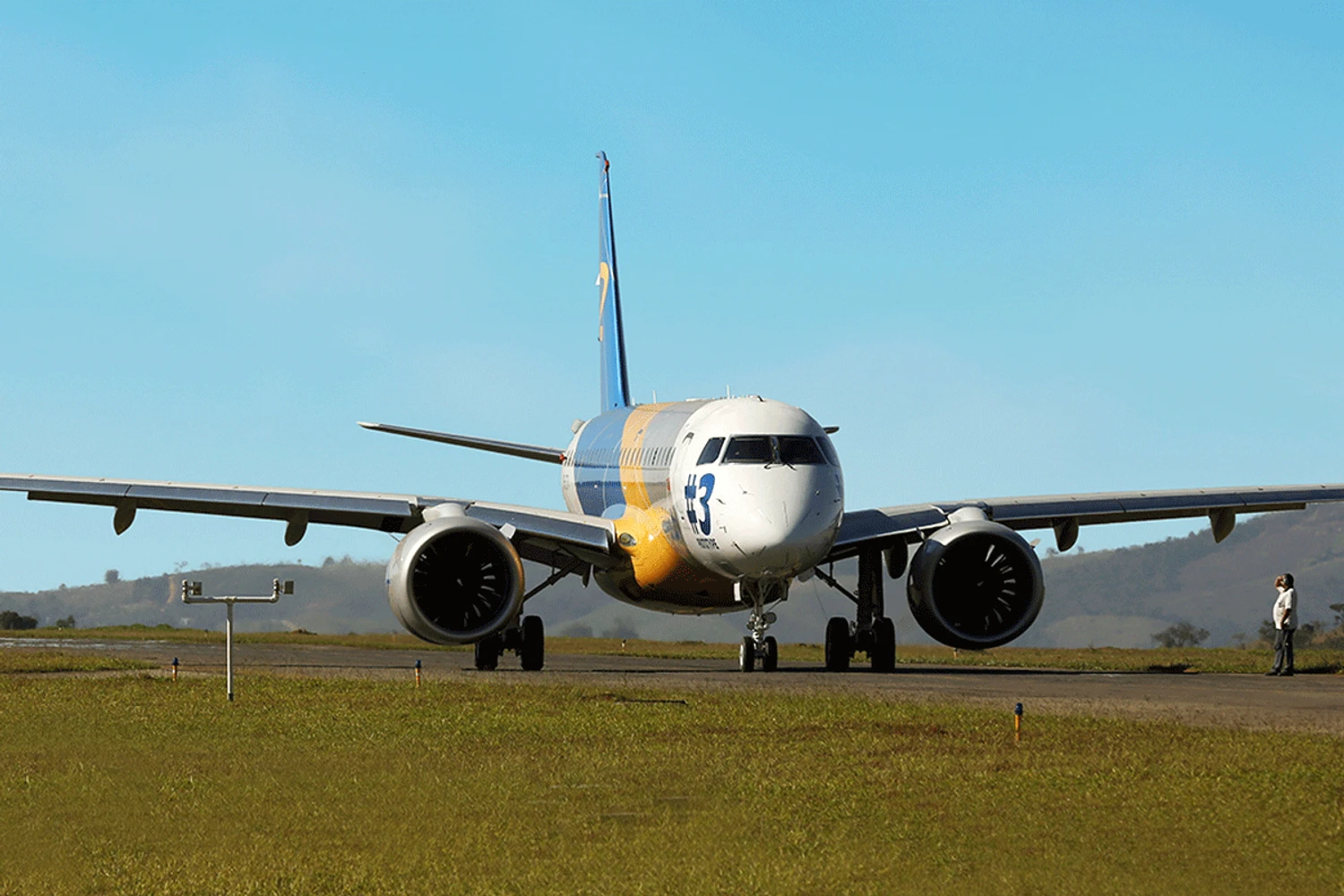 "Mini 777": o E190-E2 usa uma nova geração de motores de baixo consumo da Pratt &amp; Whitney (Embraer)