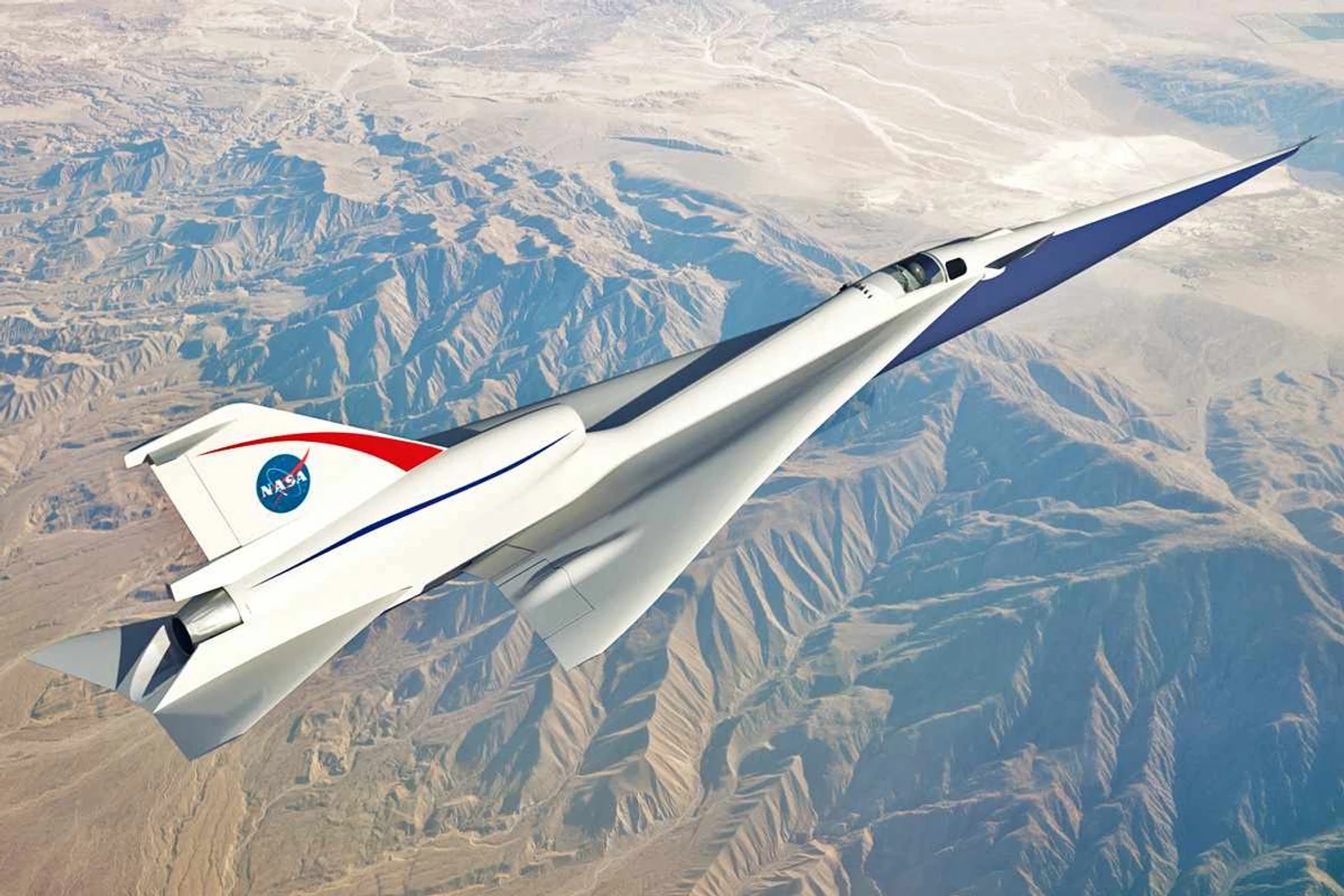 NASA quer avião supersônico silencioso voando em 2020