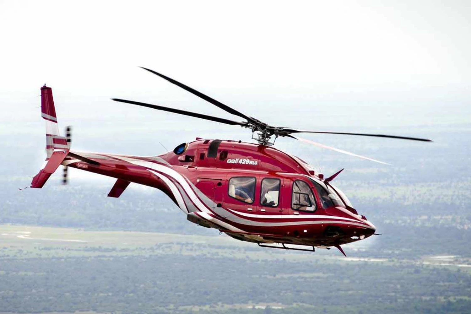 O Bell 429 Global Ranger é um dos mais sofisticados do mercado (Divulgação)